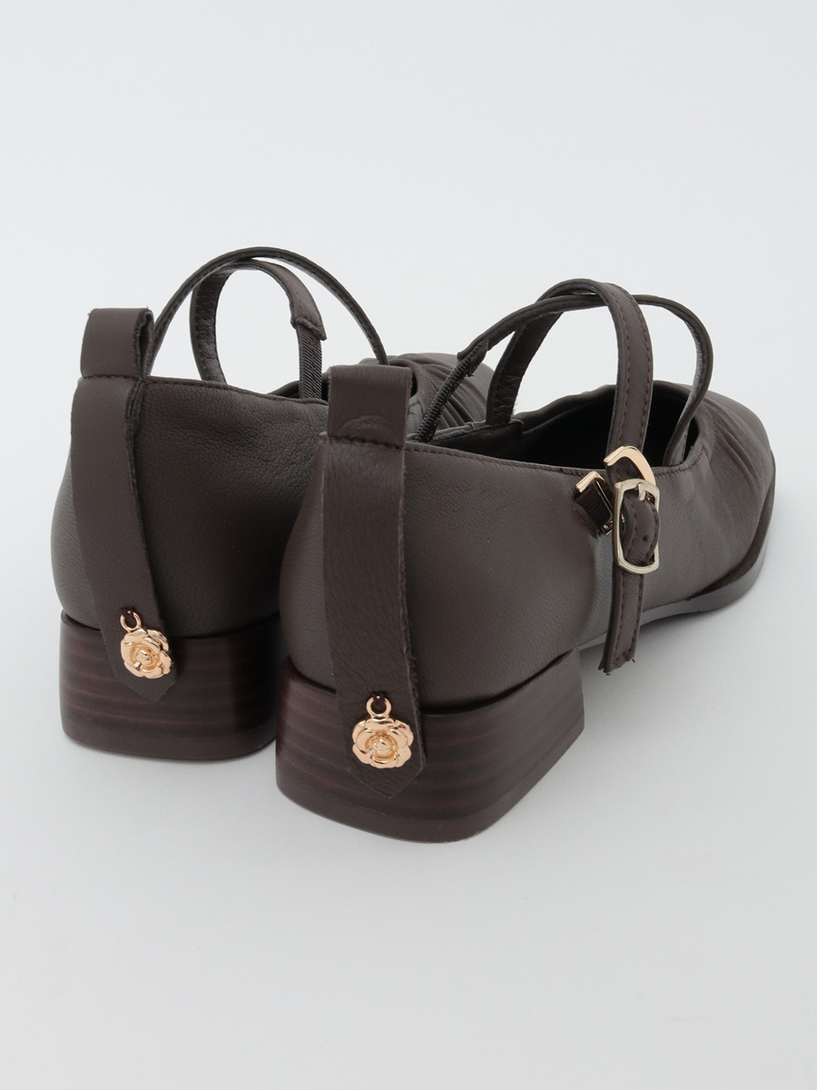 メリージェーンシューズ 詳細画像 ブラウン 3