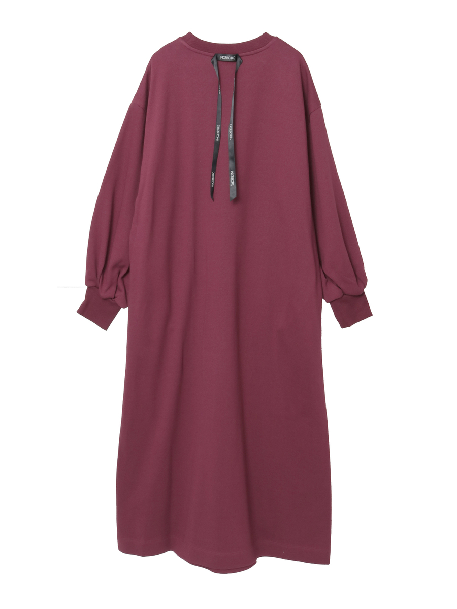 Le Salon de INGEBORGワッペン付きワンピース 詳細画像 ピンク 9