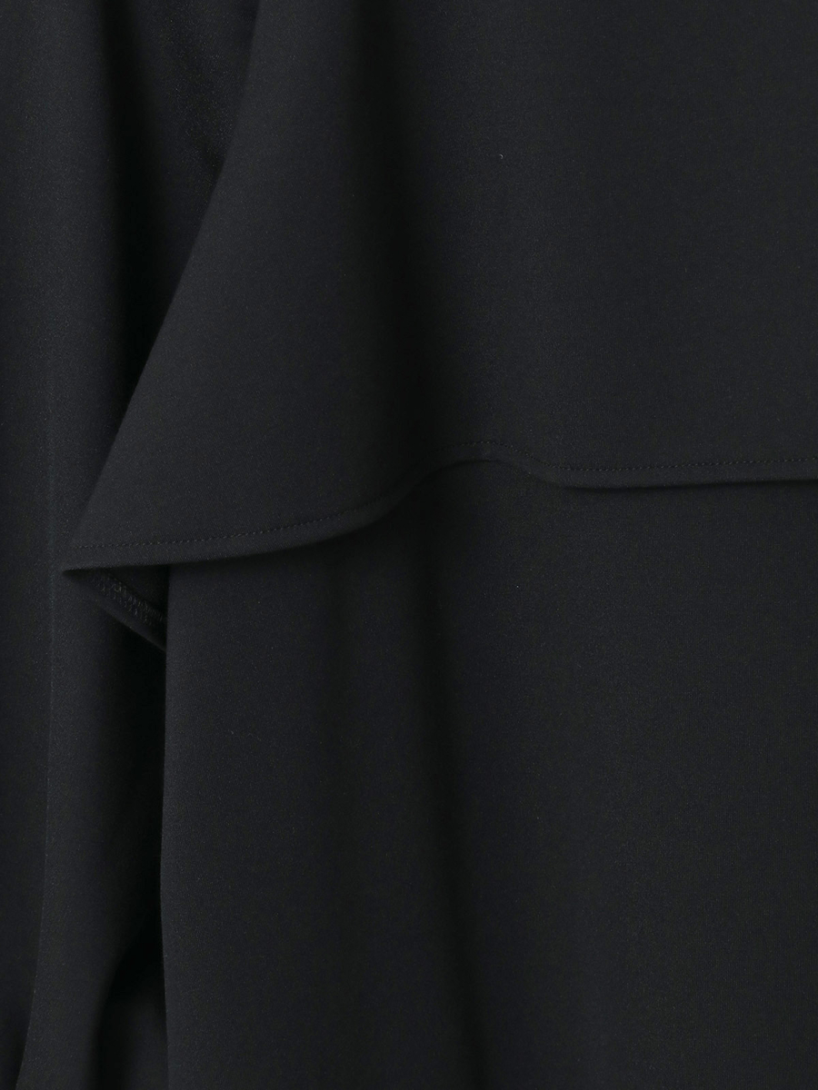 チェックブーケワンポイントpt.カットソーワンピース 詳細画像 ブラウン 7