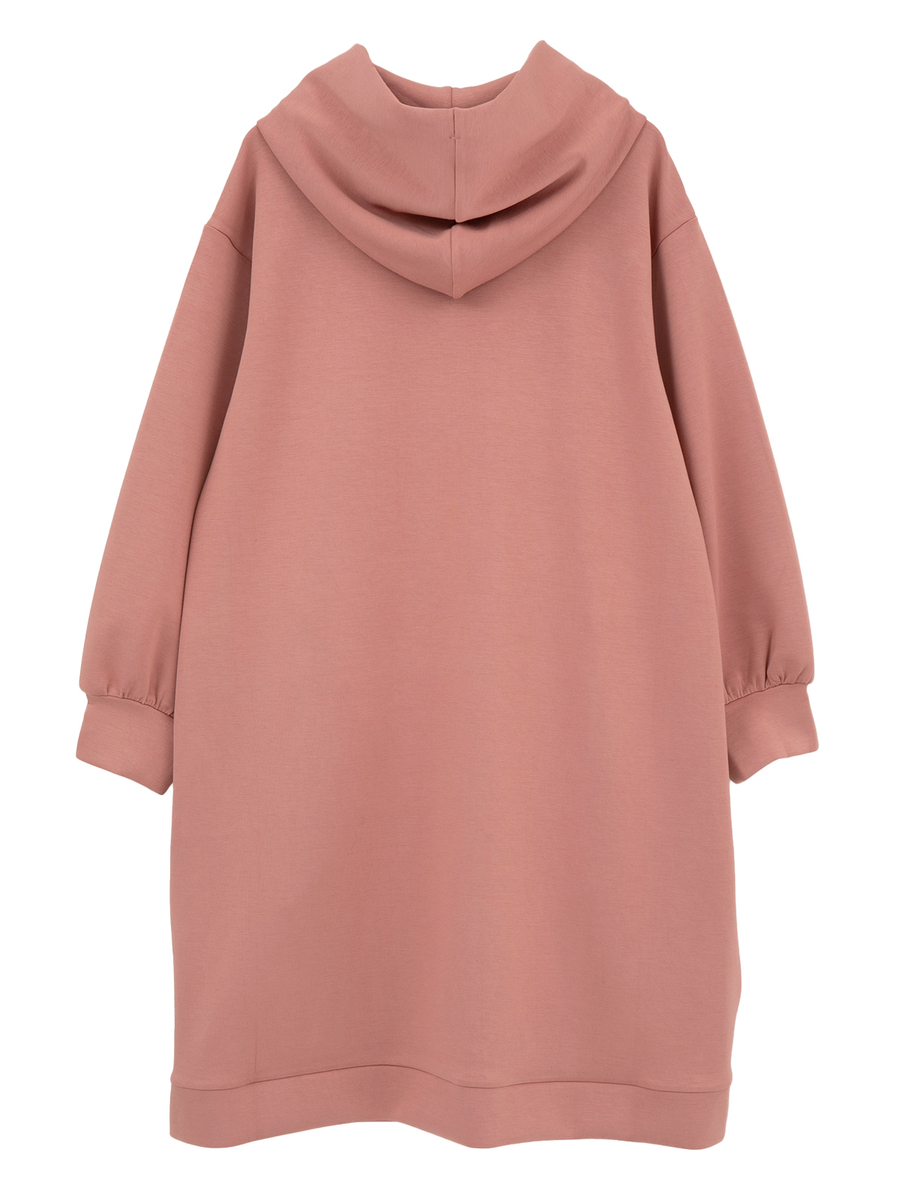 カメリア刺繍入りカットソーワンピース 詳細画像 クロ 2