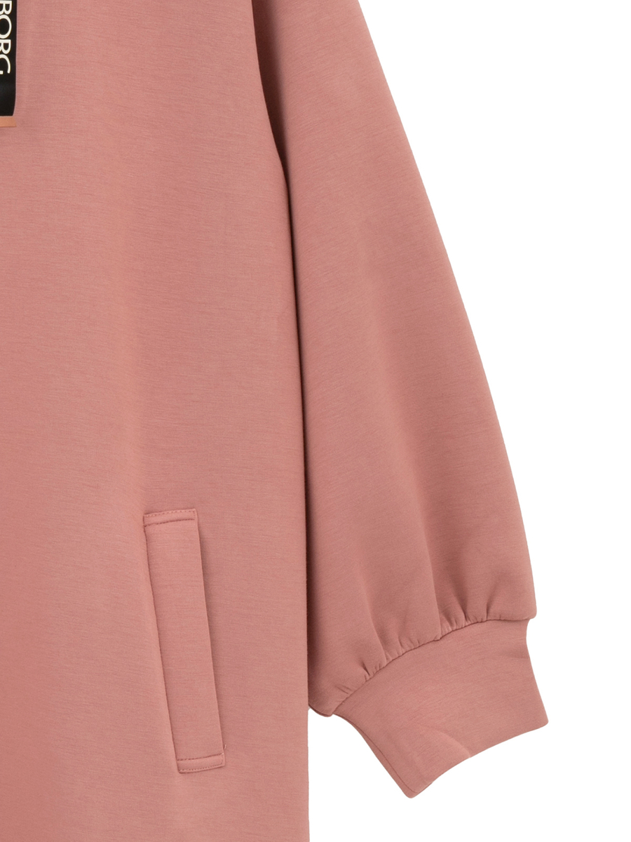 カメリア刺繍入りカットソーワンピース 詳細画像 クロ 4