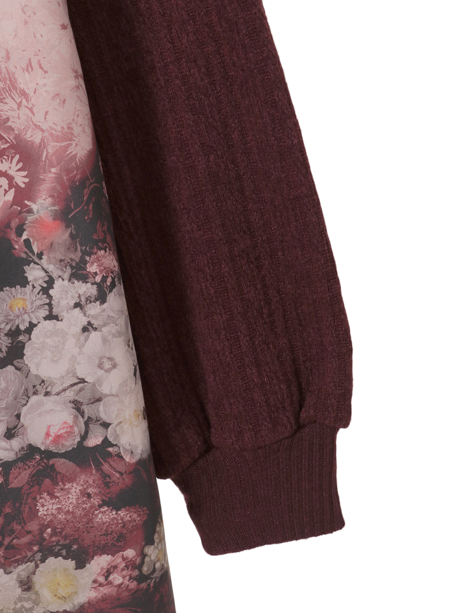 ミスティガーデンpt.使いニットチュニック 詳細画像 クロ 4