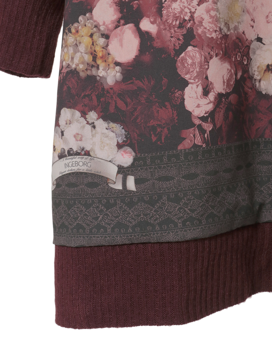 ミスティガーデンpt.使いニットチュニック 詳細画像 クロ 5