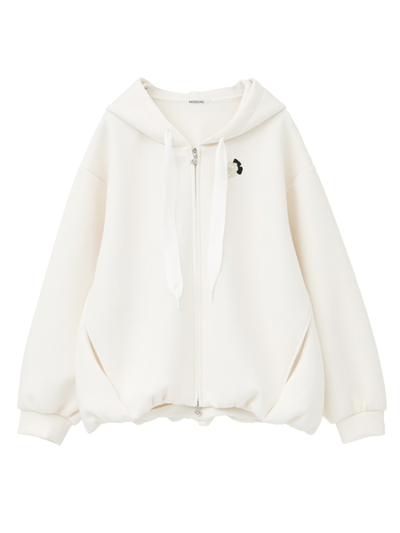 バルーンシルエットパーカー