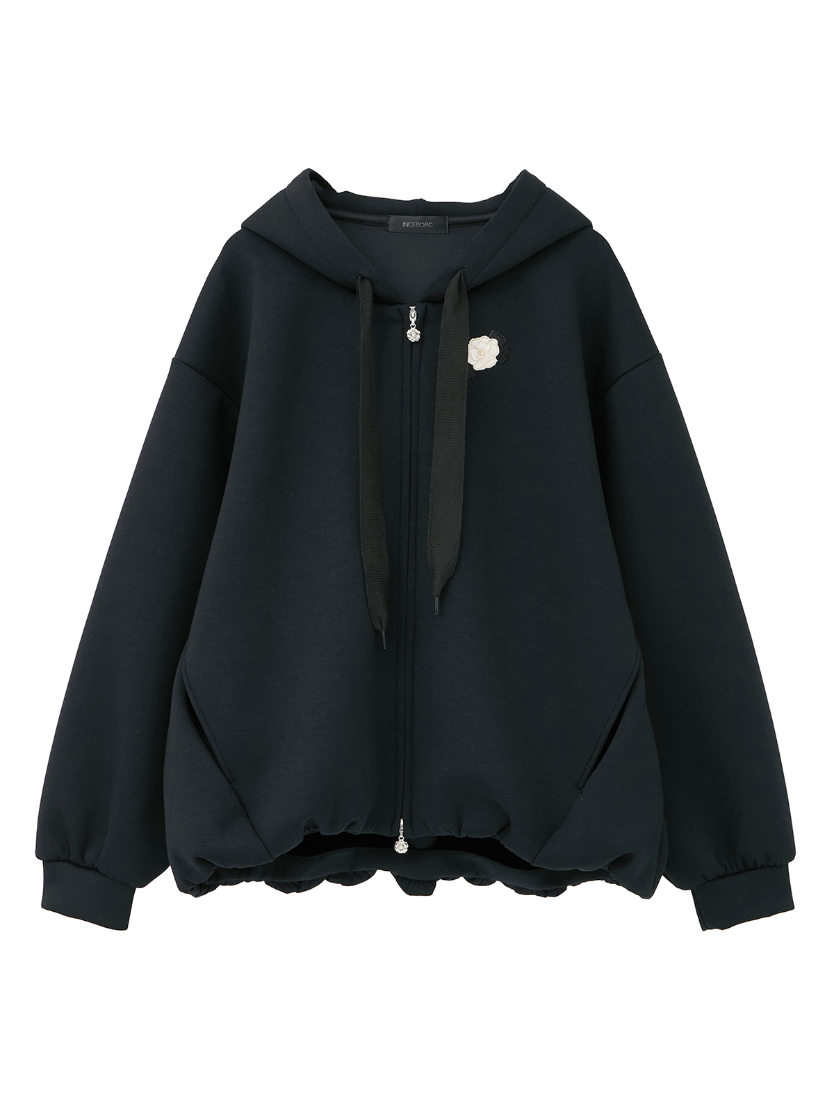 愛美　BLACKBLOND MK BLACKBLOND 2024 パーカー コラボレーションオーバーフィットピグメントフーディ | 愛美