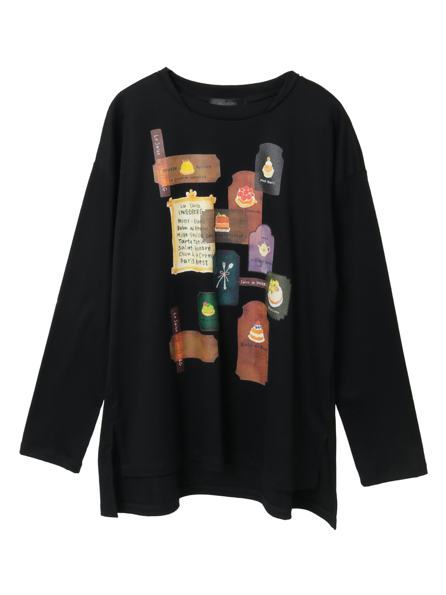 Le Salon de INGEBORG pt.カットソー 詳細画像 クロ 1