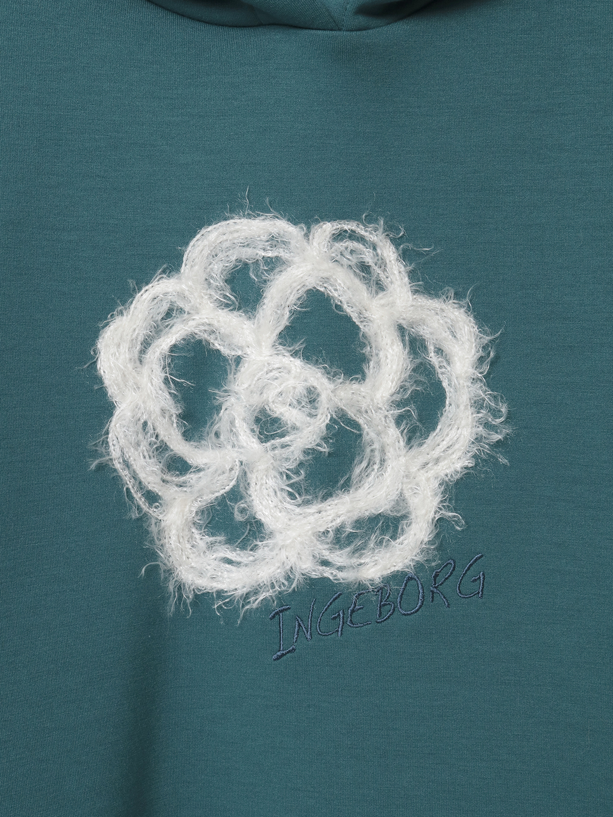 ふわふわカメリア刺繍フーディ｜ピンクハウスオフィシャル