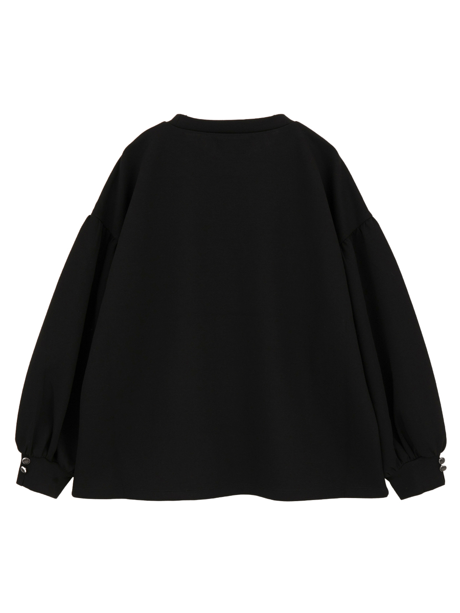 シャクヤクワンポイントpt.カットソー 詳細画像 ワイン 2