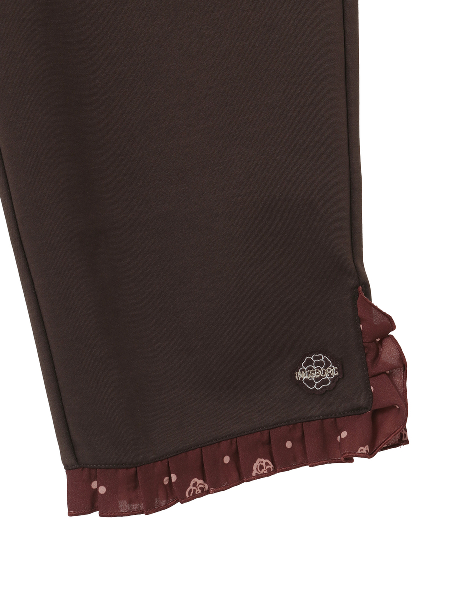 カメリアドットpt.使いカットソーパンツ 詳細画像 クロ 5