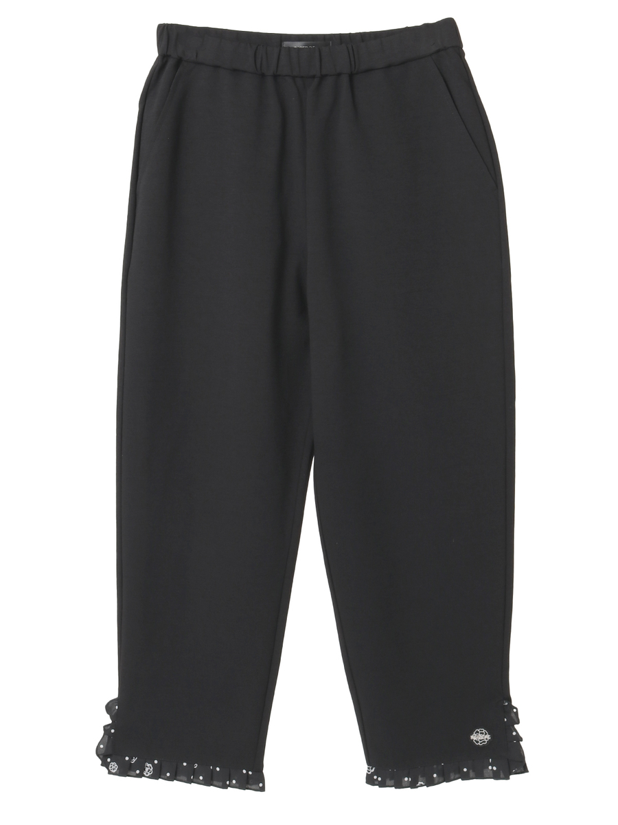 カメリアドットpt.使いカットソーパンツ 詳細画像 クロ 1