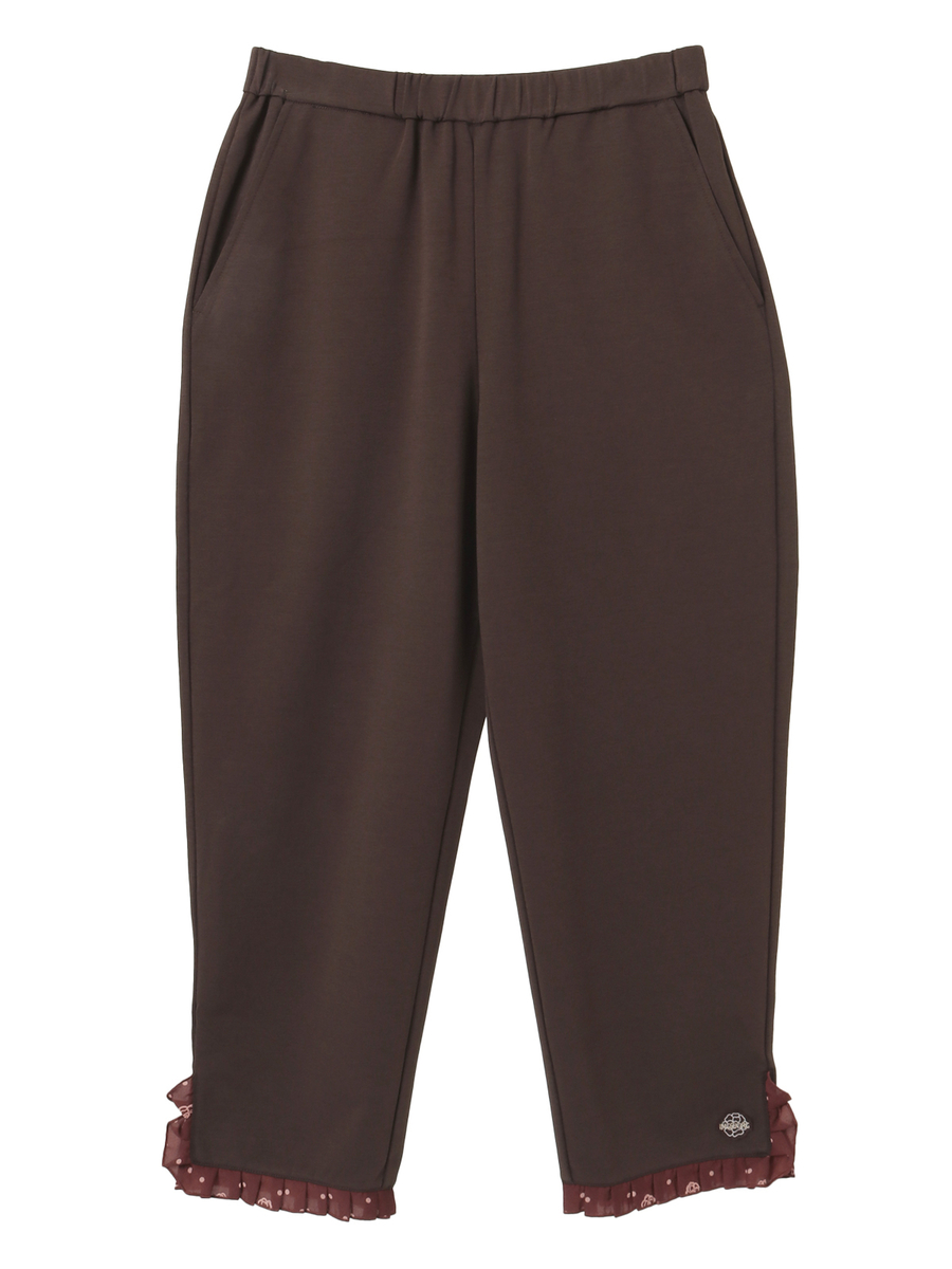 カメリアドットpt.使いカットソーパンツ 詳細画像 ブラウン 1