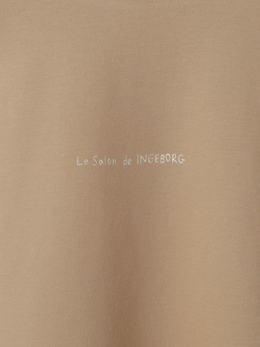 【Salon de INGEBORG】ワンポイントTシャツ 詳細画像 クロ 6