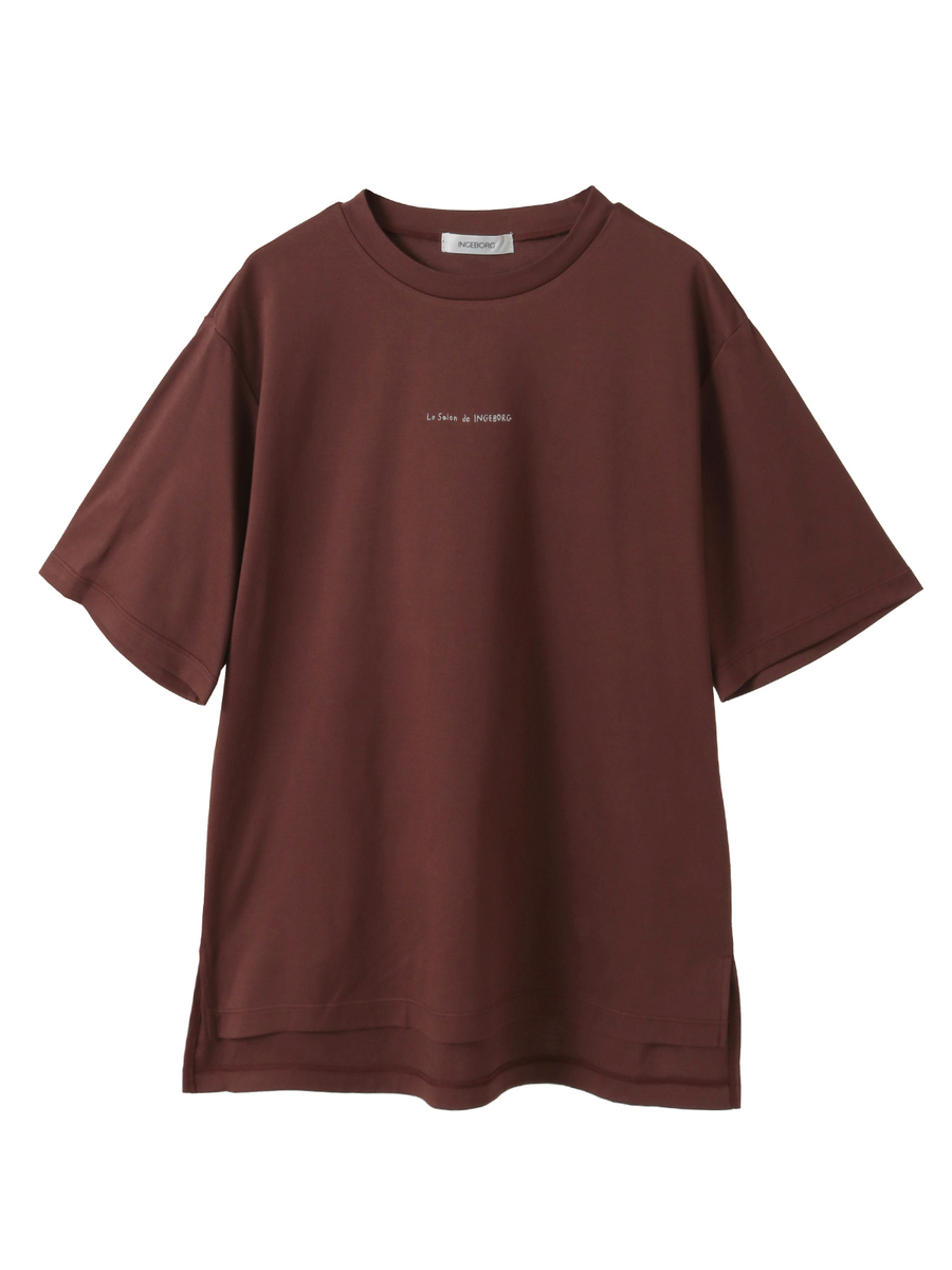 【Salon de INGEBORG】ワンポイントTシャツ 詳細画像 アールグレイ 1