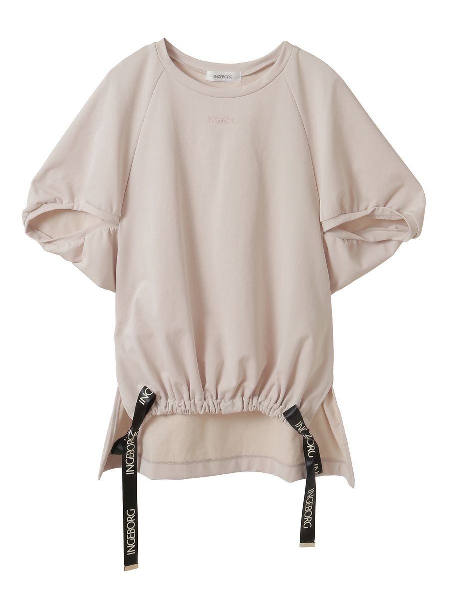 ロゴ入りゆったりカットソー 詳細画像 ベージュ 1