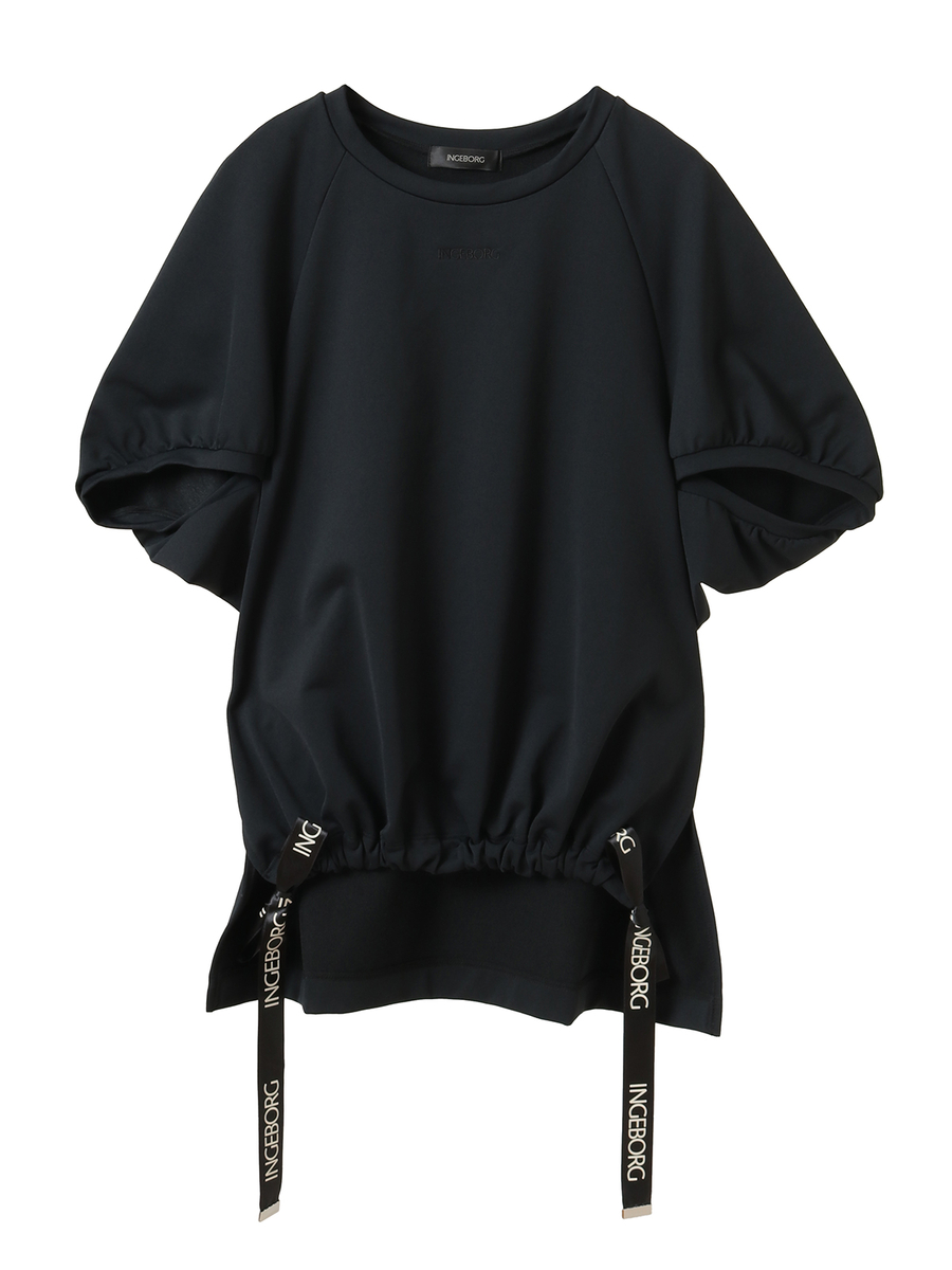 ロゴ入りゆったりカットソー 詳細画像 クロ 1