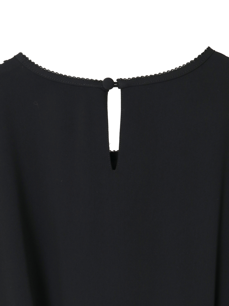 サッシュベルト付きワンピース 詳細画像 クロ 4