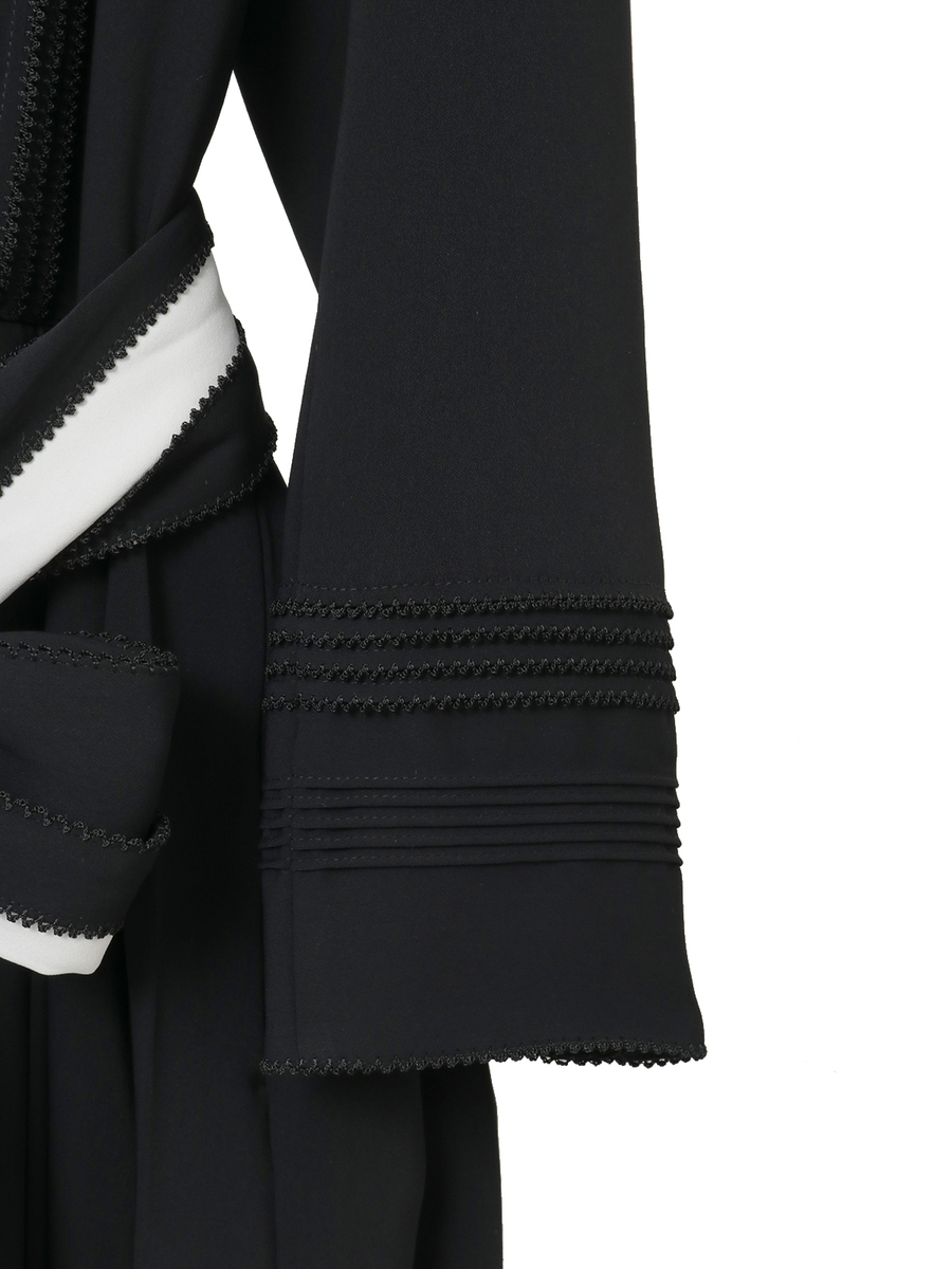 サッシュベルト付きワンピース 詳細画像 クロ 5