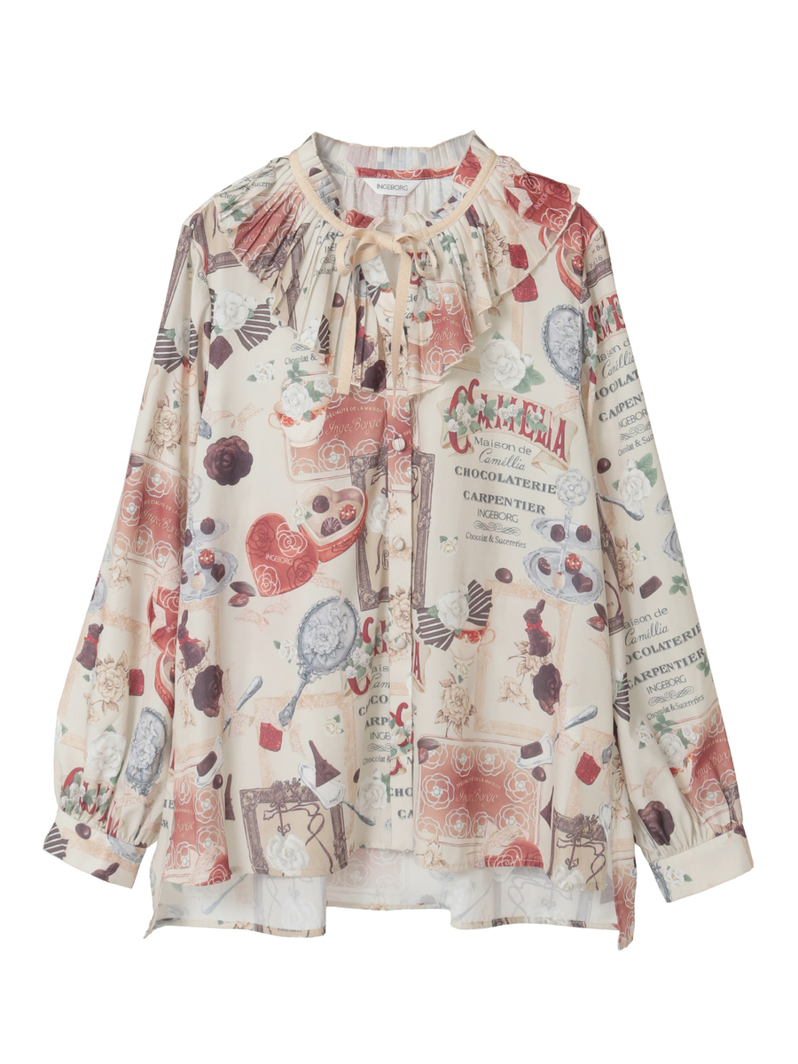 メゾンドカメリアpt.ブラウス 詳細画像 アイボリー 1