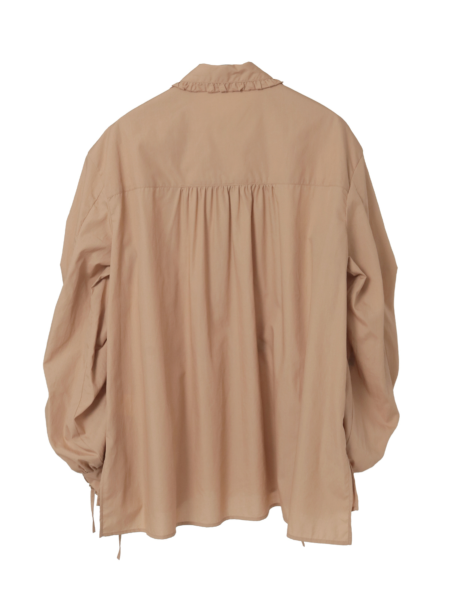 ドロストスリーブブラウス 詳細画像 シロ 2