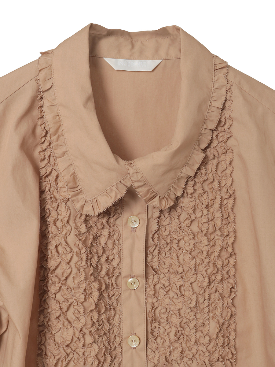 ドロストスリーブブラウス 詳細画像 シロ 3