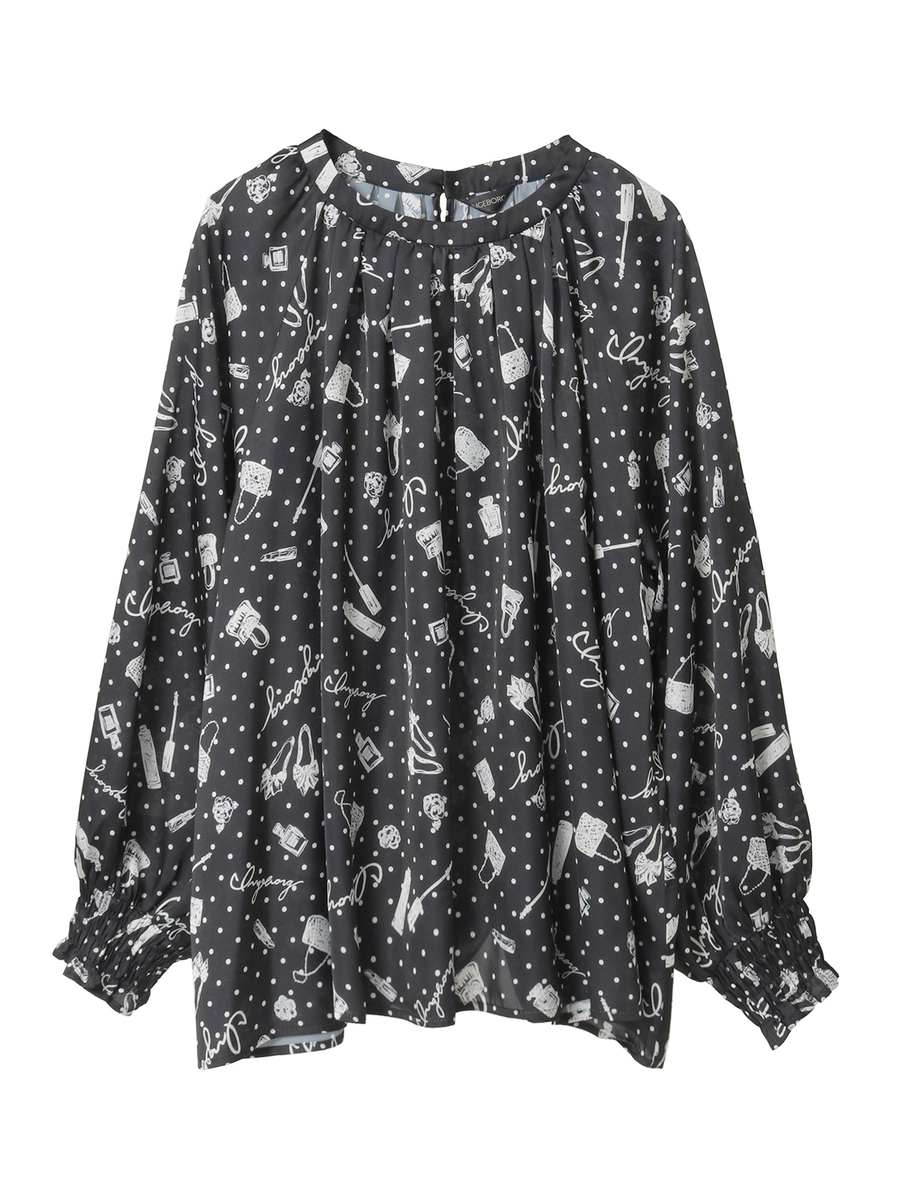 ドットコスメpt.ブラウス 詳細画像 クロ 1