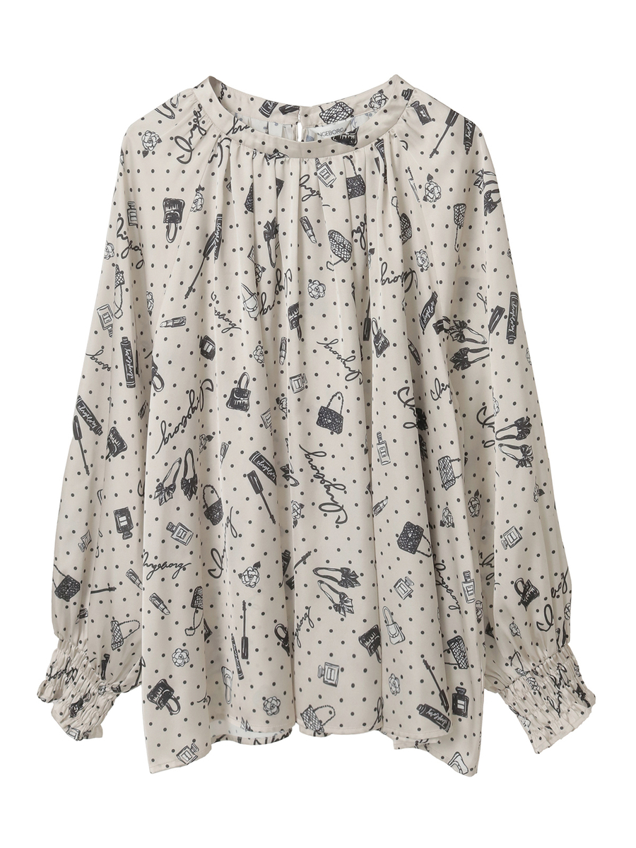 ドットコスメpt.ブラウス 詳細画像 ベージュ 1