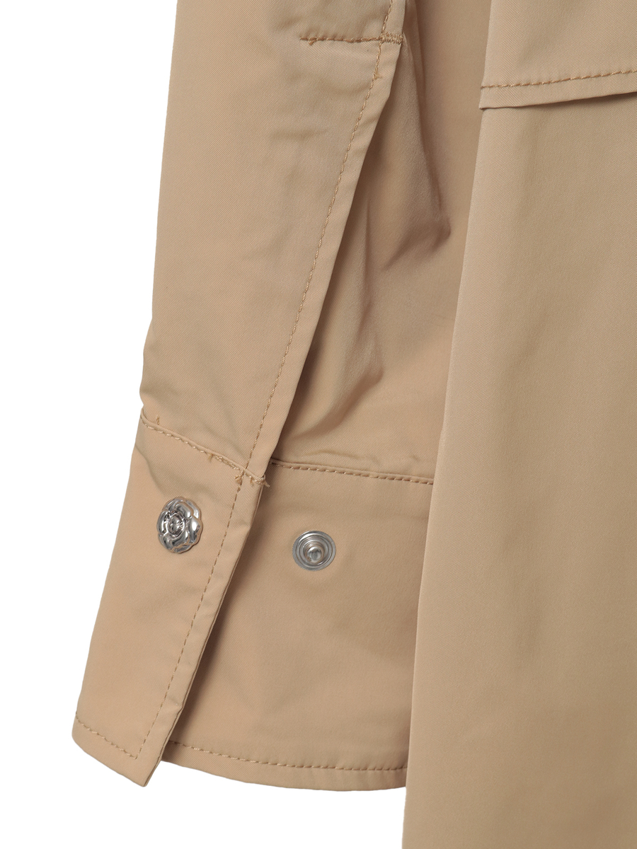 タフタスプリングロングコート 詳細画像 ミントグリーン 6