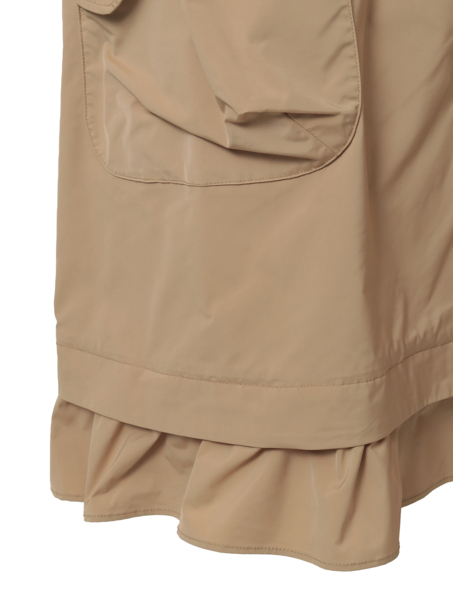 タフタスプリングロングコート 詳細画像 ミントグリーン 7