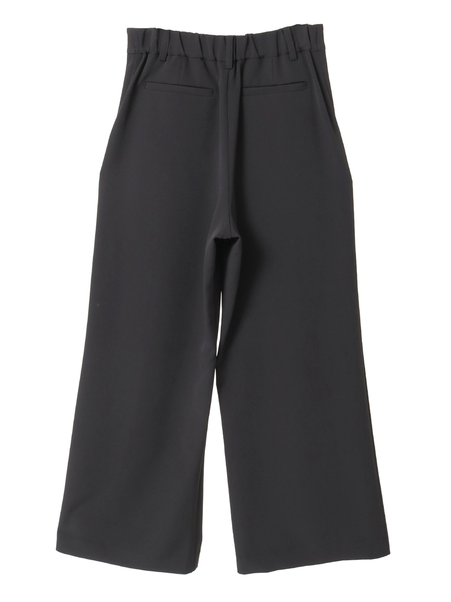 ダブルクロスストレートパンツ 詳細画像 クロ 2