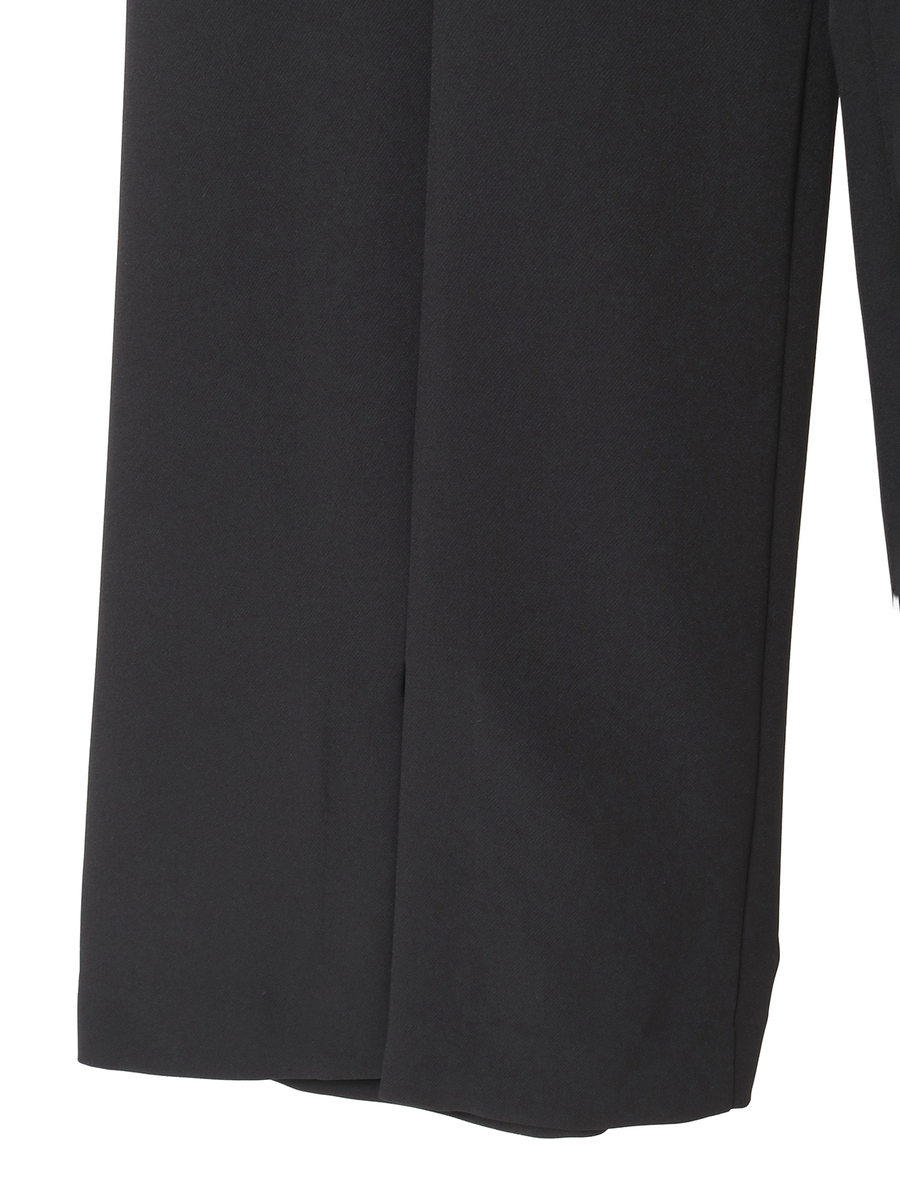 ダブルクロスストレートパンツ 詳細画像 クロ 4