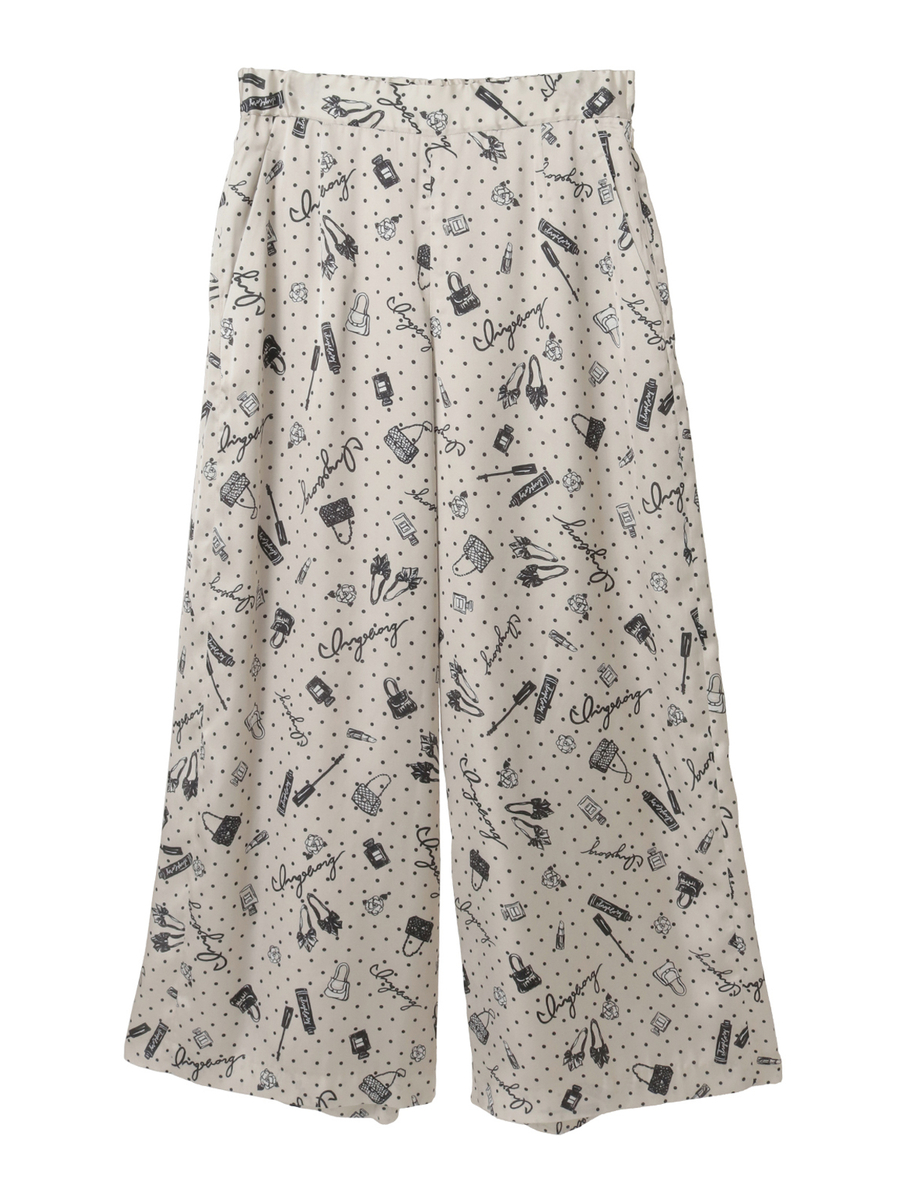 ドットコスメpt.ワイドパンツ 詳細画像 ベージュ 1