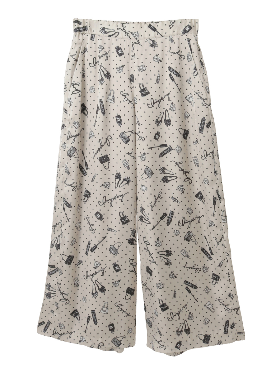 ドットコスメpt.ワイドパンツ 詳細画像 ベージュ 1