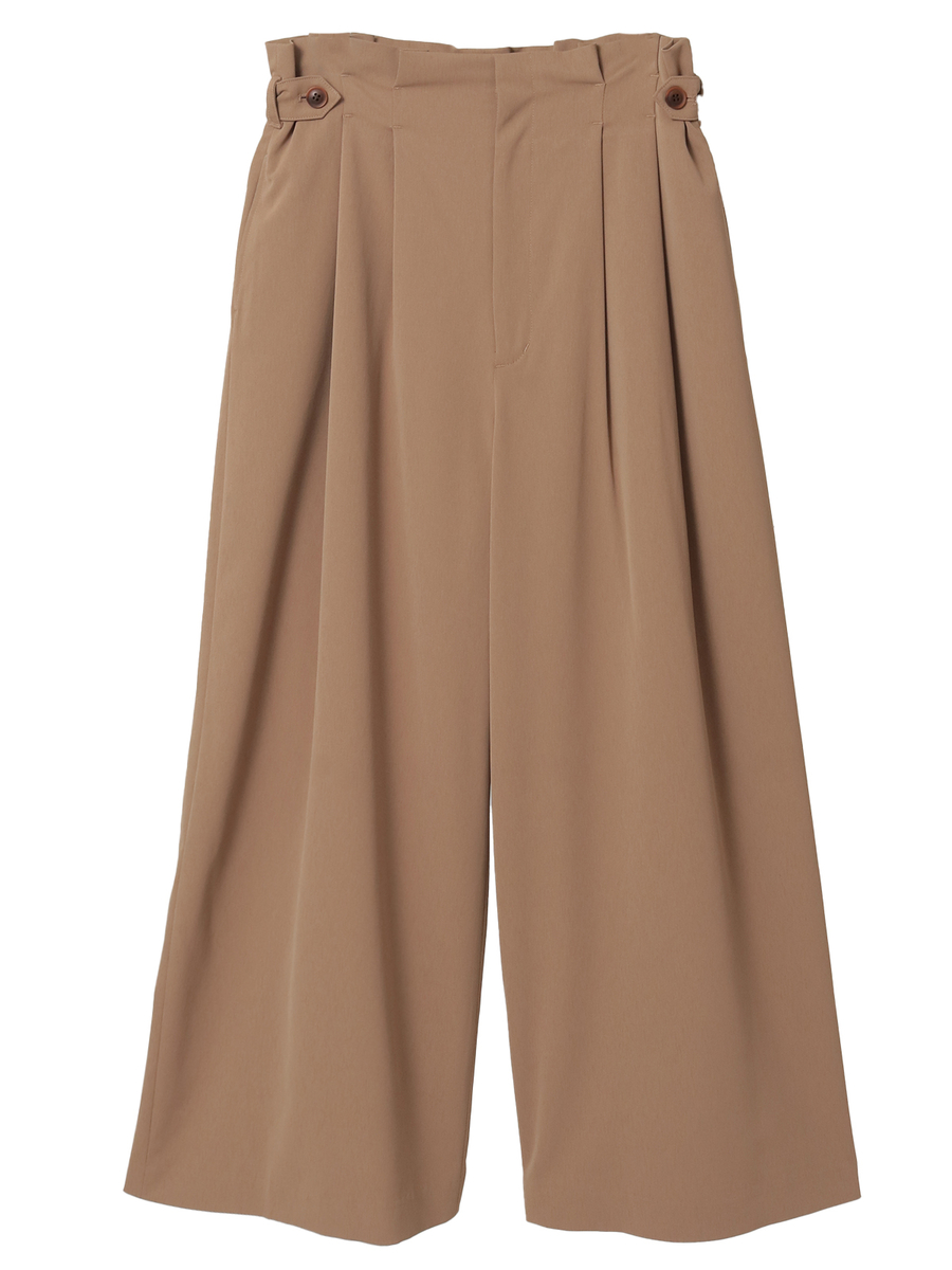 ツイルワイドパンツ 詳細画像 グレージュ 1