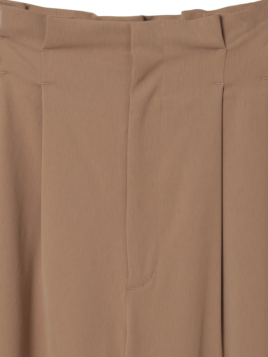 ツイルワイドパンツ 詳細画像 グレージュ 3