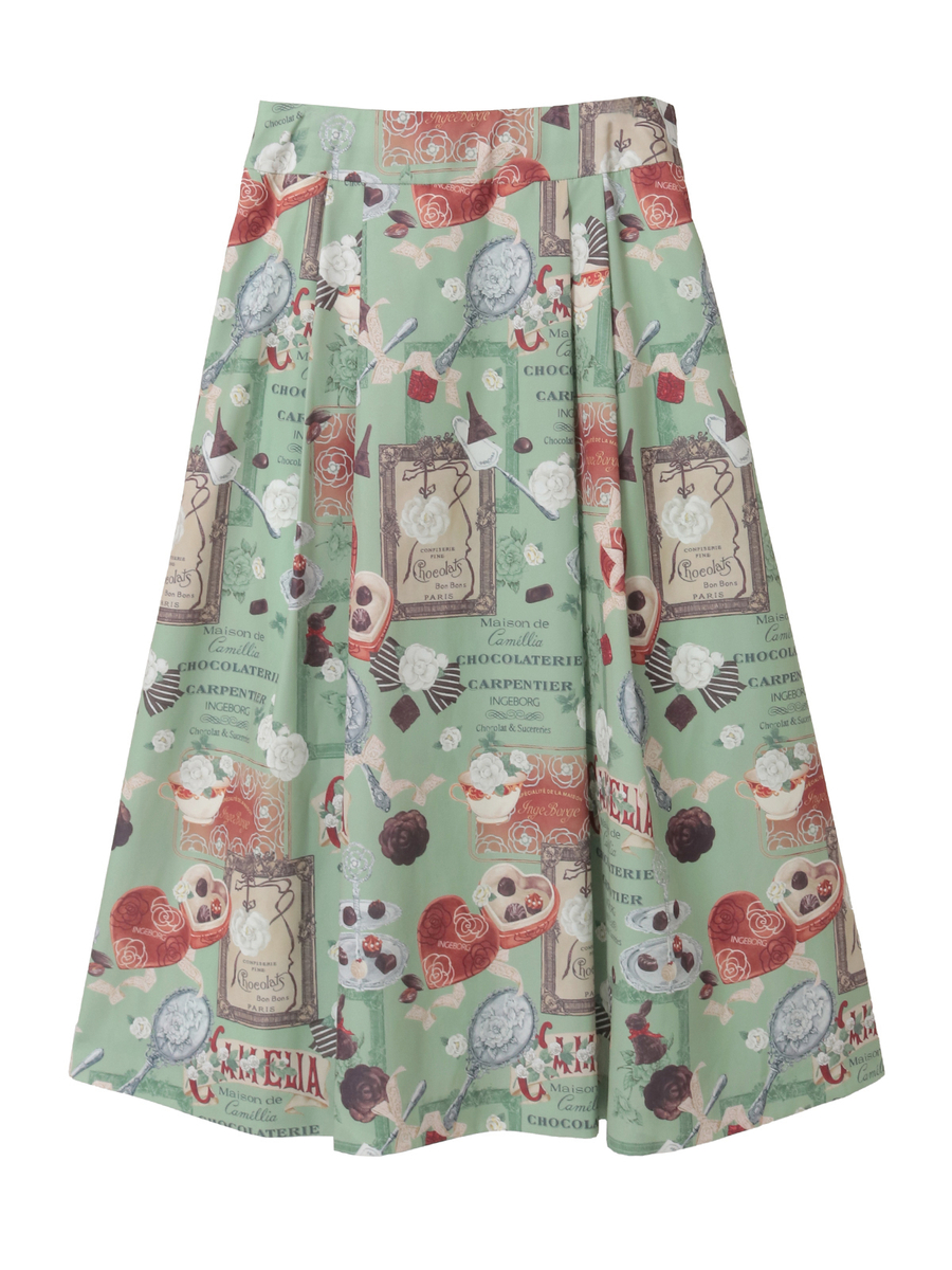 メゾンドカメリアpt.スカート 詳細画像 ピスタチオ 1