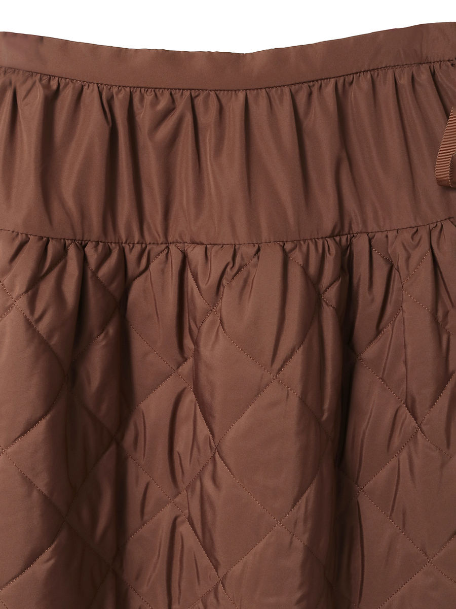 カメリアキルティングスカート 詳細画像 クロ 3