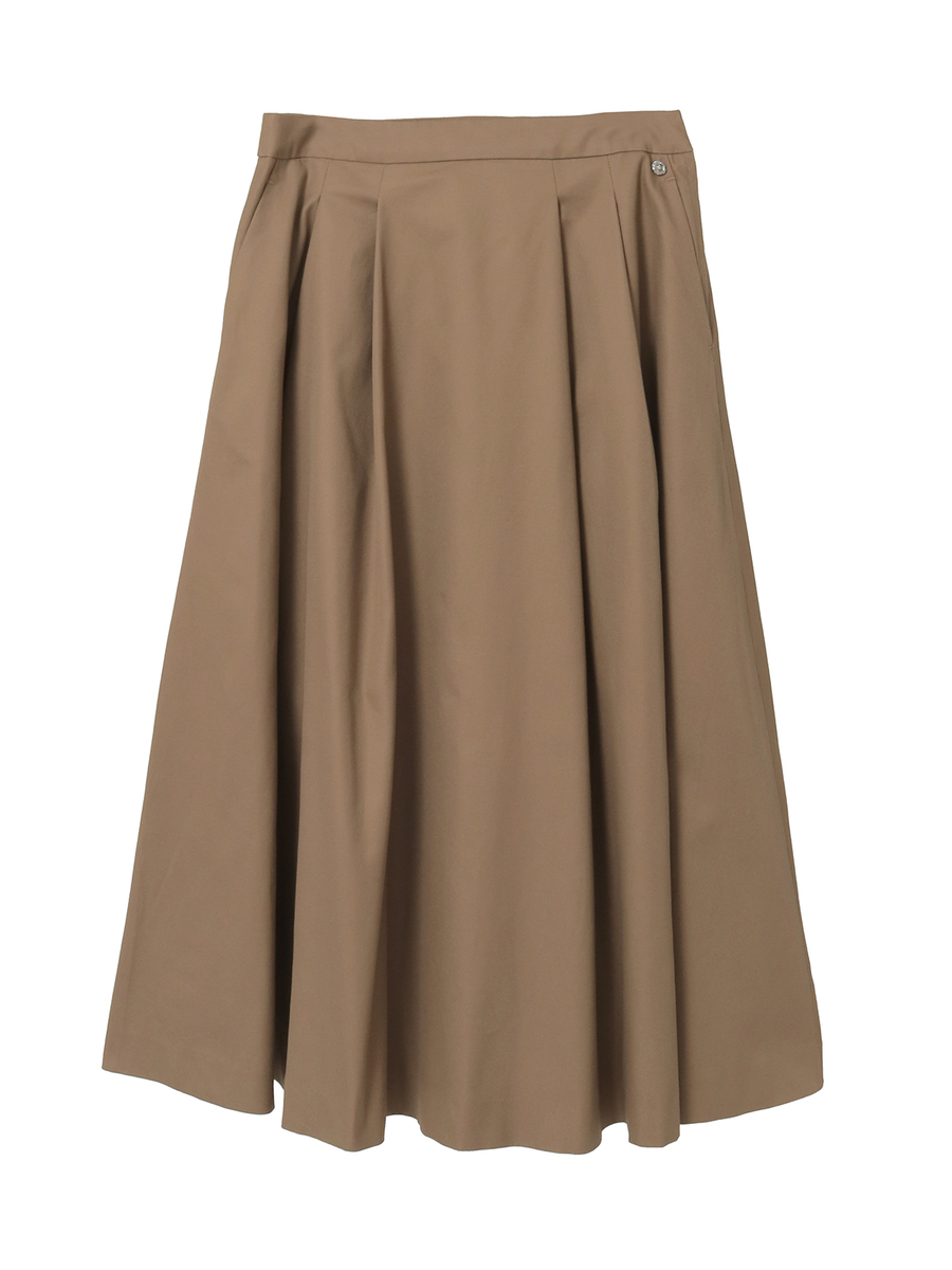 ビンテージギャバジンタックスカート 詳細画像 ベージュ 1