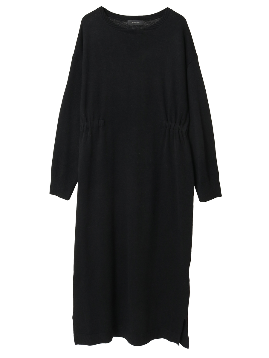 ポンチョ付きニットワンピース 詳細画像 ベージュ 11