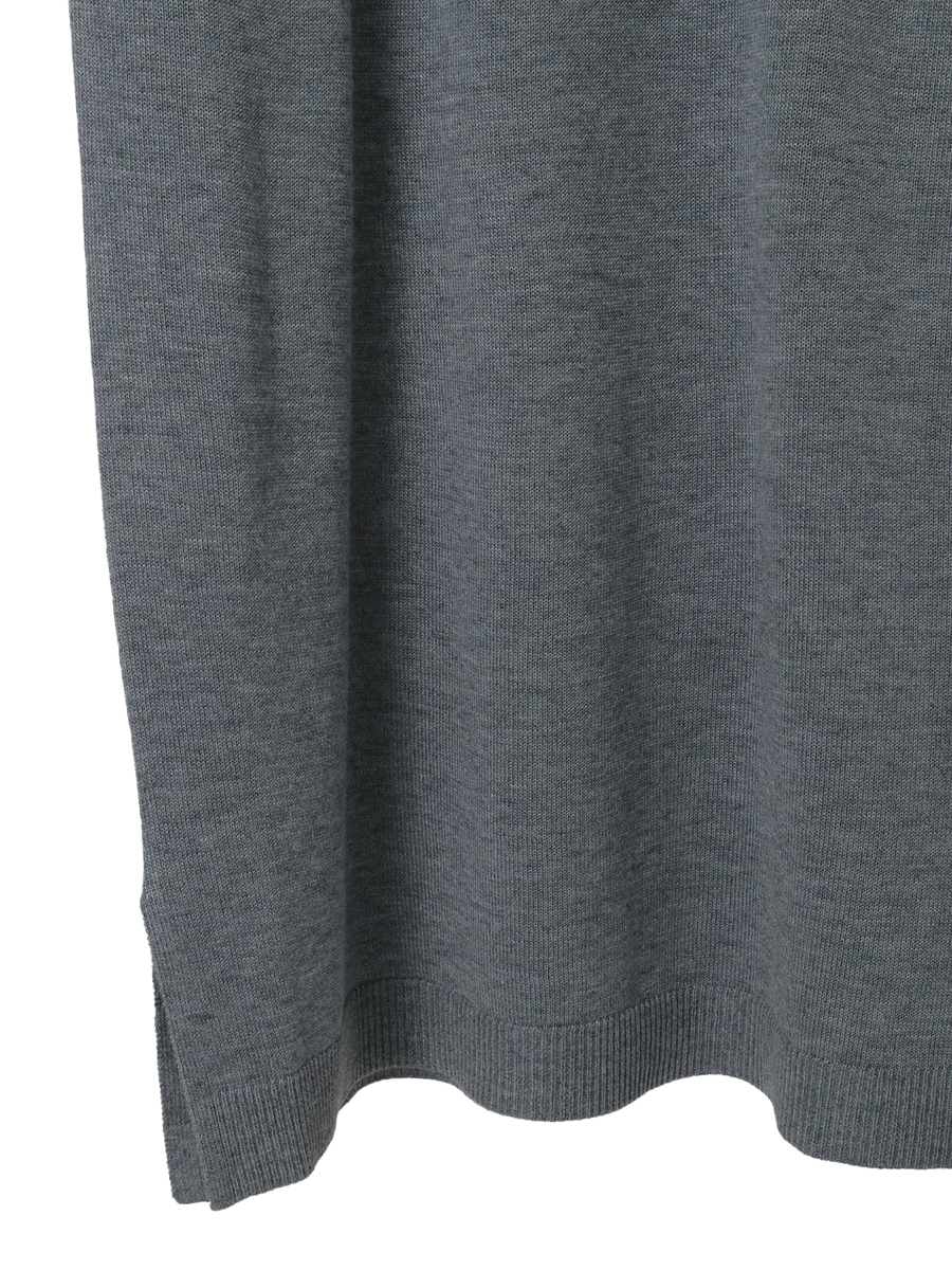 ポンチョ付きニットワンピース 詳細画像 ベージュ 7