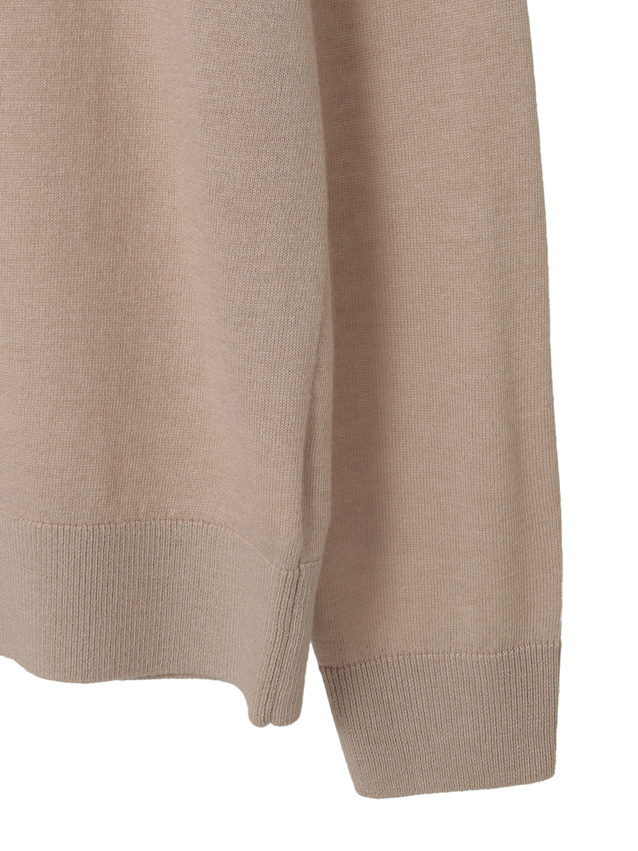 カメリアリボン刺繍入りニットセーター 詳細画像 クロ 5