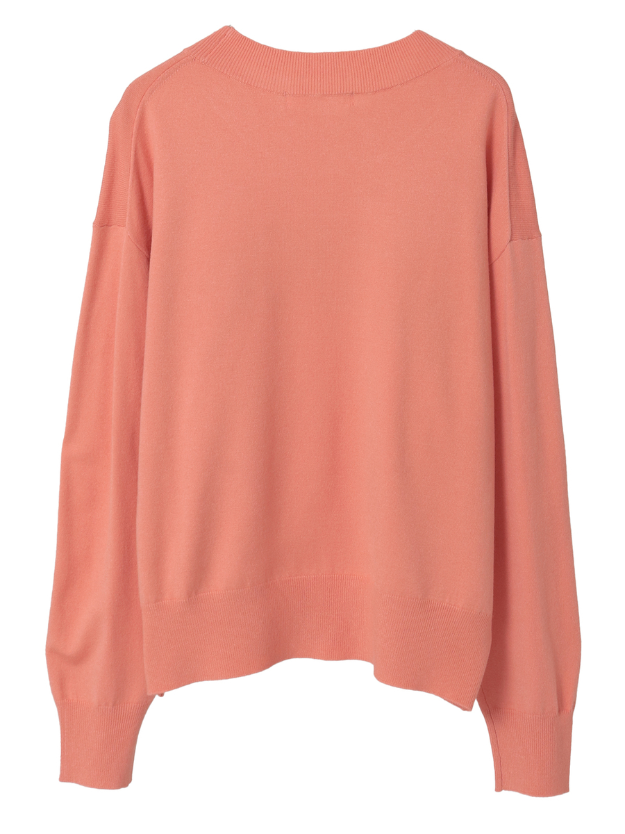 ロゴ入りニットセーター 詳細画像 ターコイズ 2