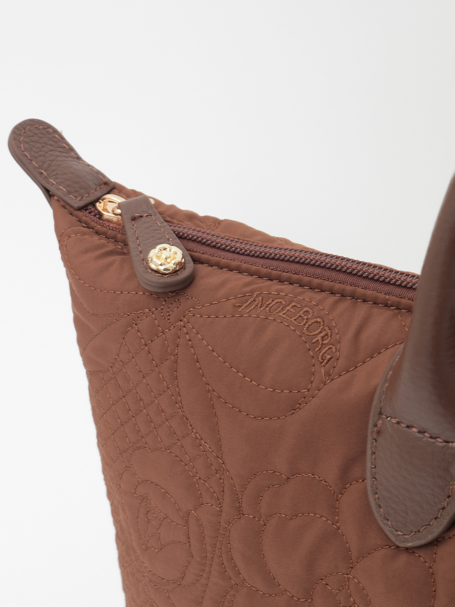 カメリアキルティング2wayトートバッグ 詳細画像 クロ 4