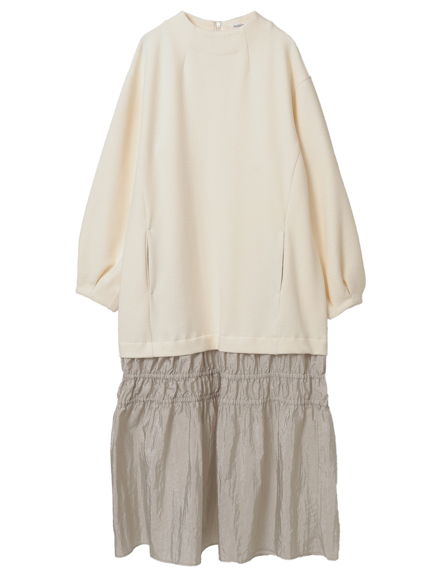 カットソーワンピース 詳細画像 アイボリー 1