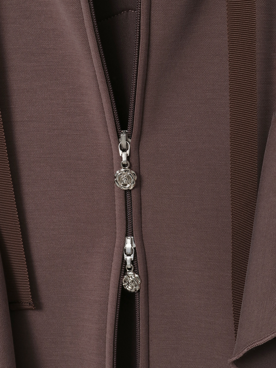 フリルパーカー 詳細画像 クロ 6