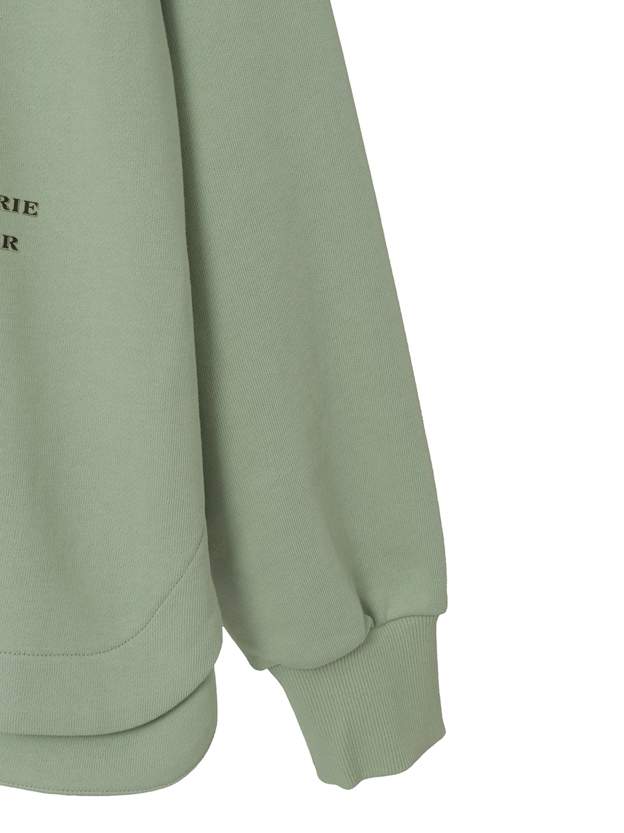 メゾンドカメリアワンポイントpt.トレーナー 詳細画像 ピスタチオ 4