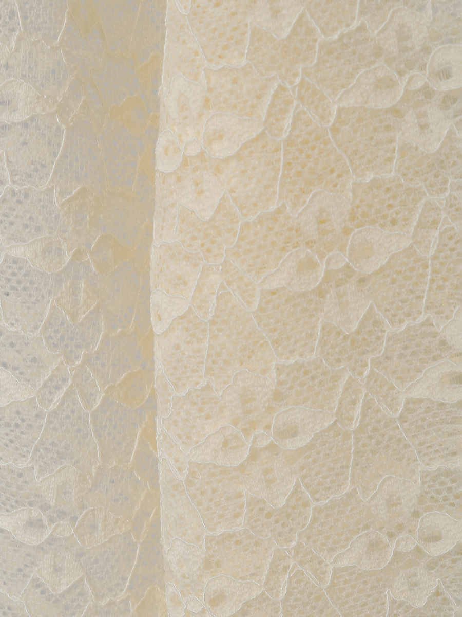 ストレッチレースモックネックインナー 詳細画像 シロ 6