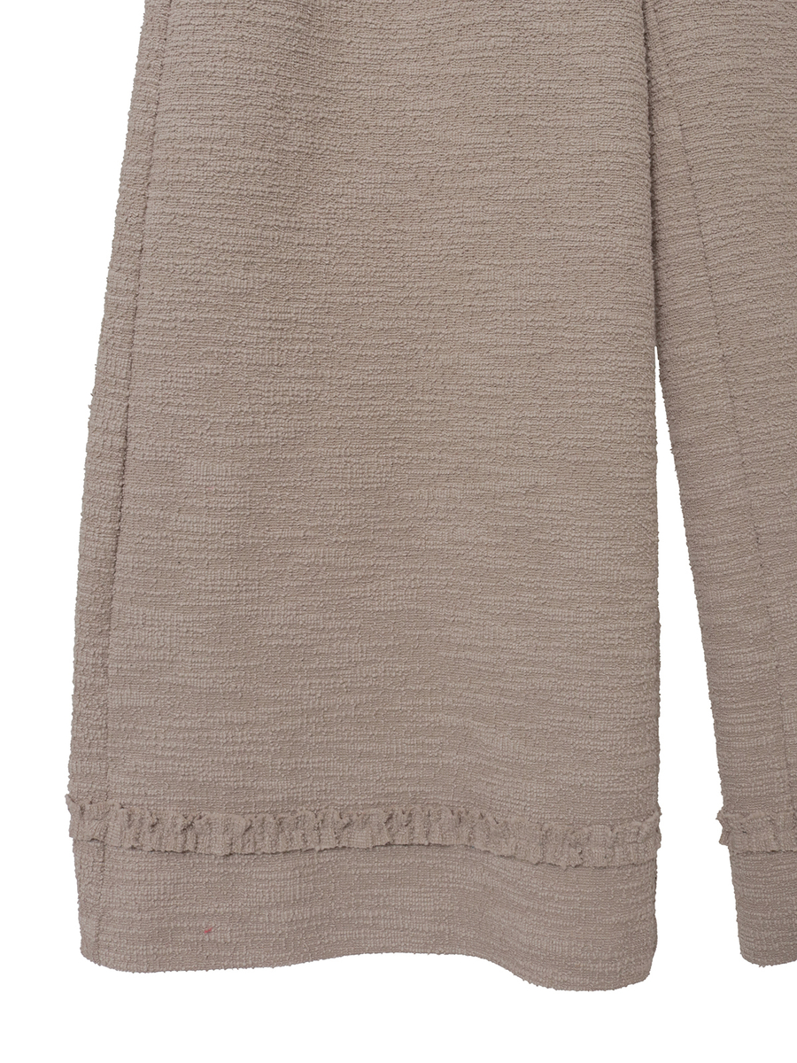 ジャージーツイードワイドパンツ 詳細画像 ベージュ 4