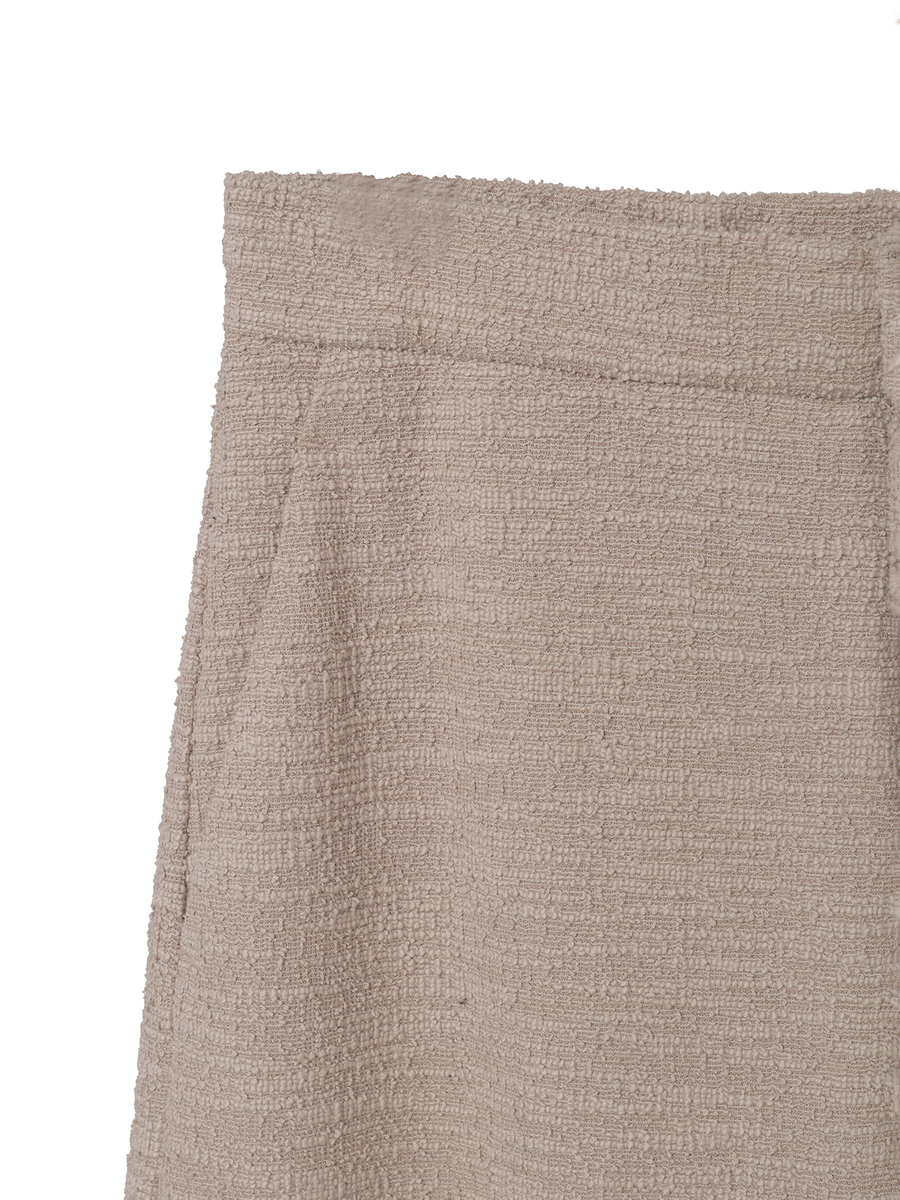 ジャージーツイードワイドパンツ 詳細画像 ベージュ 5