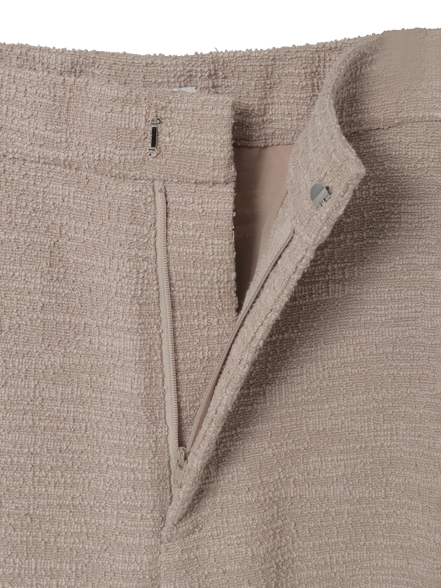 ジャージーツイードワイドパンツ 詳細画像 ベージュ 6