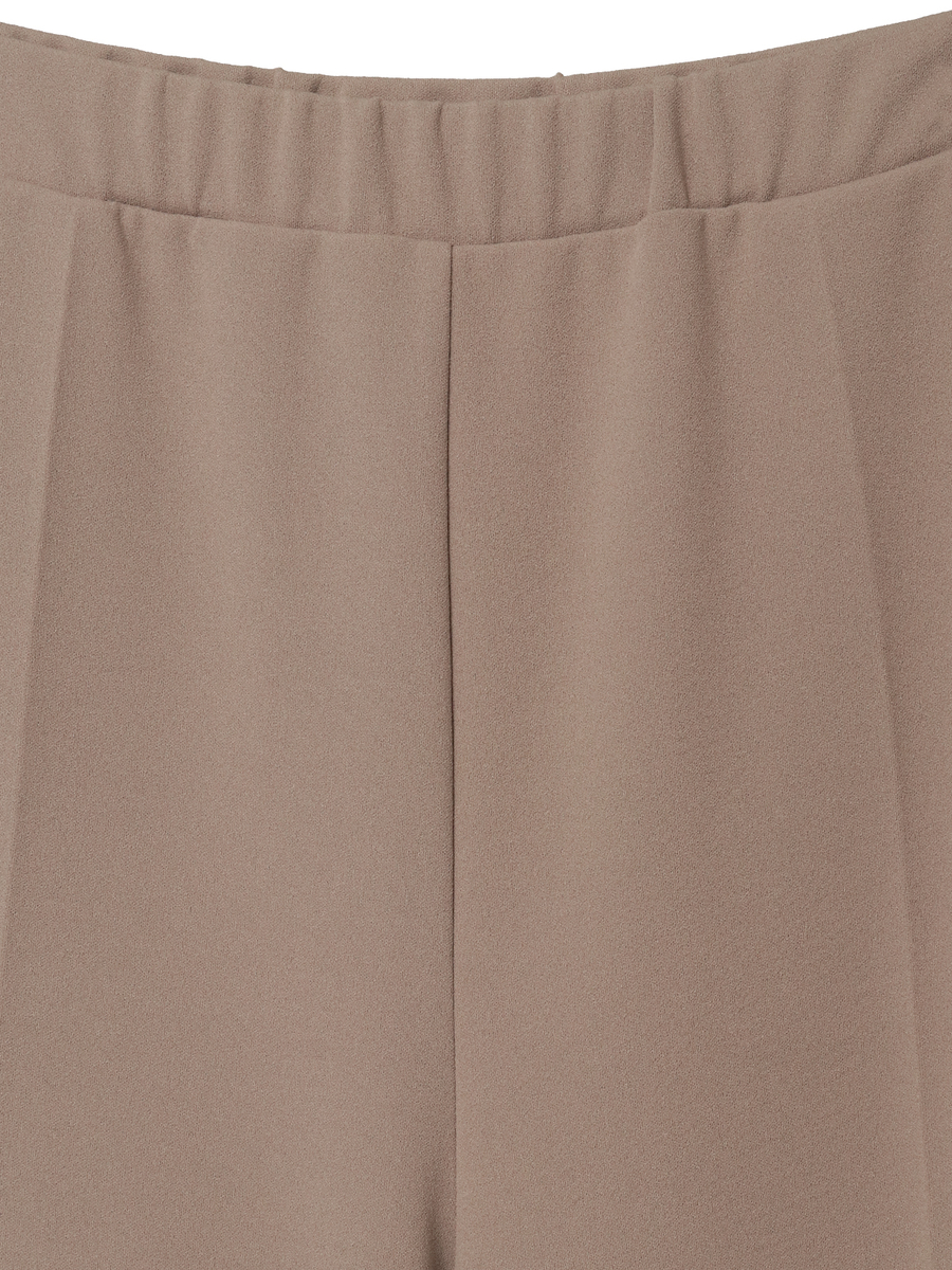 ロゴ刺繍入りワイドパンツ 詳細画像 グレー 3